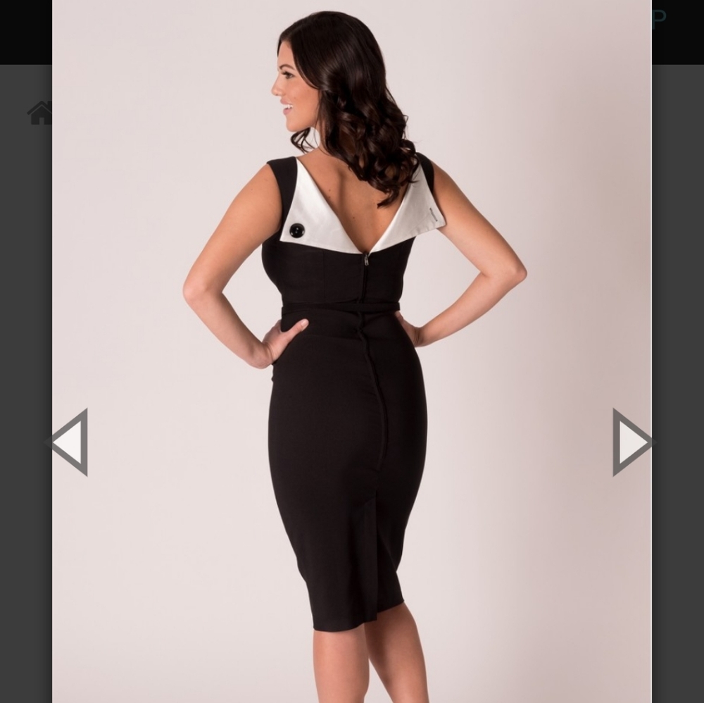 Betty Page Tayana Jazmin pencil dress, XL, wiggle